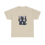 Horror Movie Cats Unisex Heavy Cotton Tee