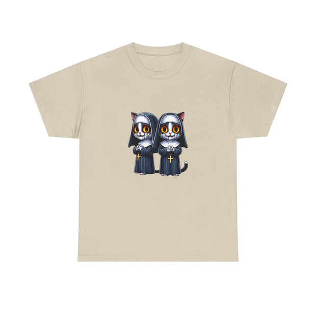 Horror Movie Cats Unisex Heavy Cotton Tee