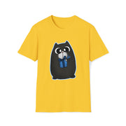 Christmas cat Unisex Softstyle T-Shirt