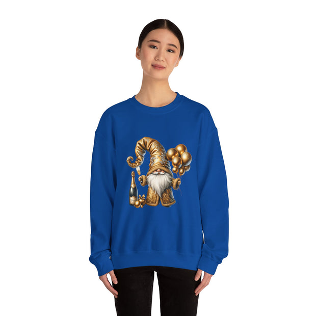 New Year Gnome Unisex Heavy Blend™ Crewneck Sweatshirt