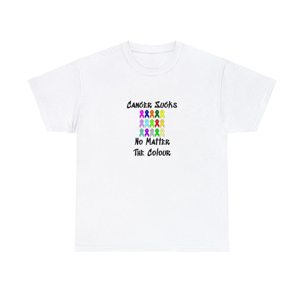 Cancer Sucks Unisex Heavy Cotton Tee