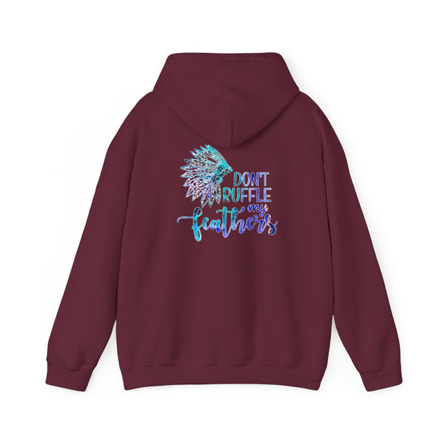 Don’t Ruffle My Feathers Unisex Heavy Blend™ Hooded Sweatshirt