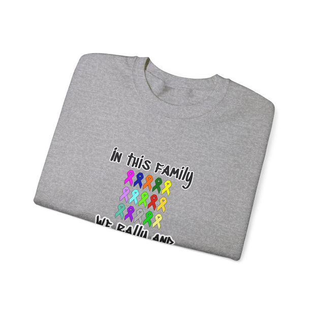 Cancer Family Support Unisex Heavy Blend™ Crewneck Sweatshirt