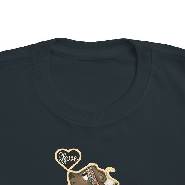 Love baby bear Toddler's Fine Jersey Tee