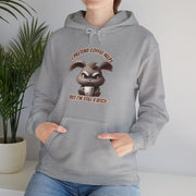 I Pretend that Coffee Helps Unisex Heavy Blend™ Hooded Sweatshirt