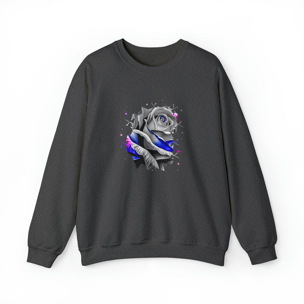 Rose Unisex Heavy Blend™ Crewneck Sweatshirt