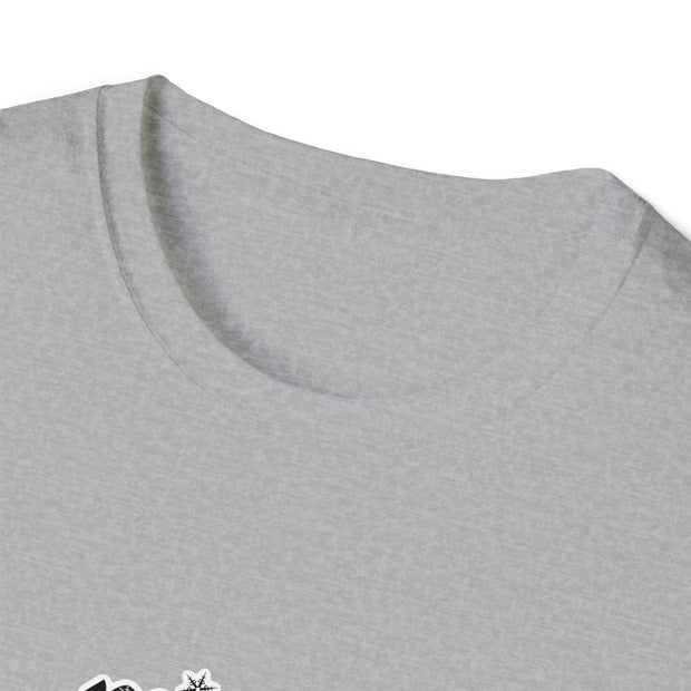 Christmas cat Unisex Softstyle T-Shirt