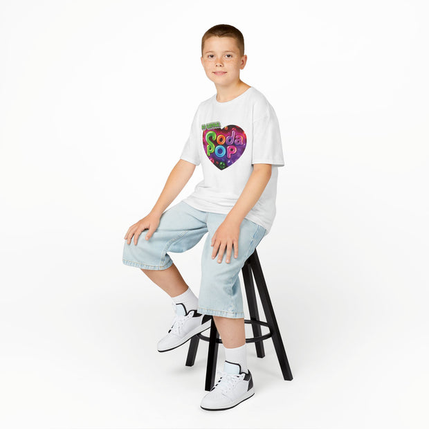 Kids Soda Pop Tee - Fun Graphic T-Shirt, Kids Birthday Gift, Playful Fashion, Summer Outfit, Casual Wear
