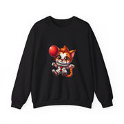 Horror Movie Cats Unisex Heavy Blend™ Crewneck Sweatshirt