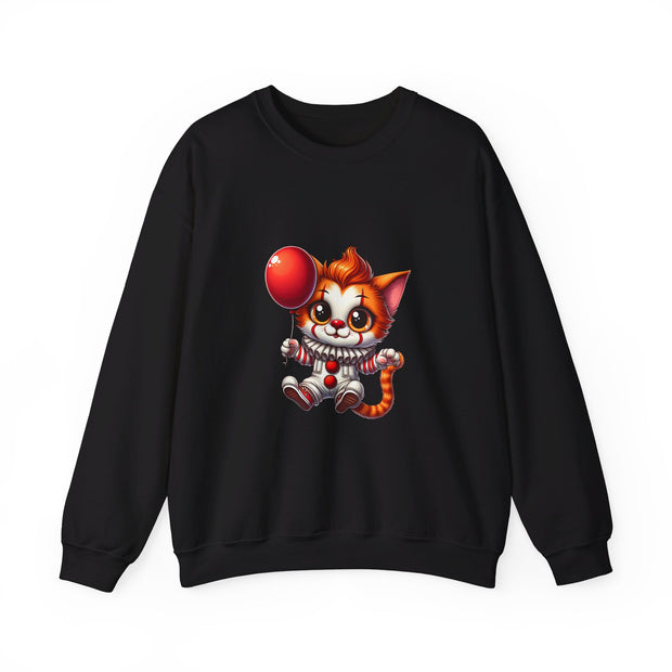 Horror Movie Cats Unisex Heavy Blend™ Crewneck Sweatshirt
