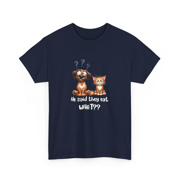 They Eat What Unisex Heavy Cotton Tee
