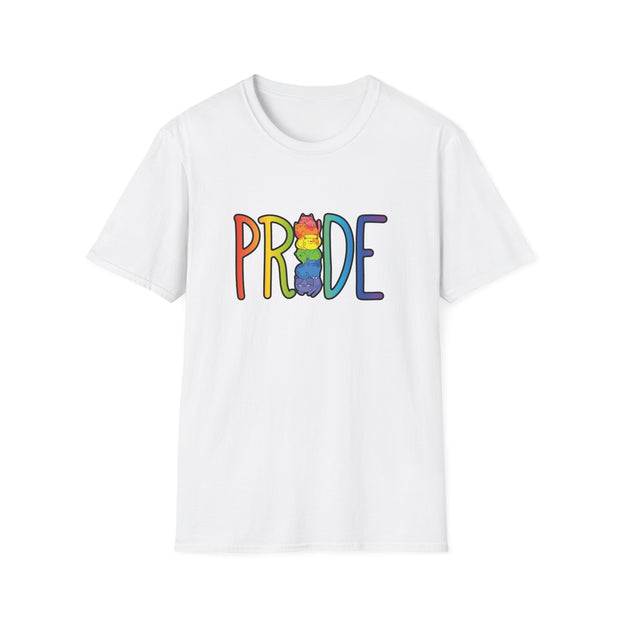 Cat Pride Tower Unisex Softstyle T-Shirt