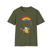 Winnie the Pooh Raining Pride Unisex Softstyle T-Shirt