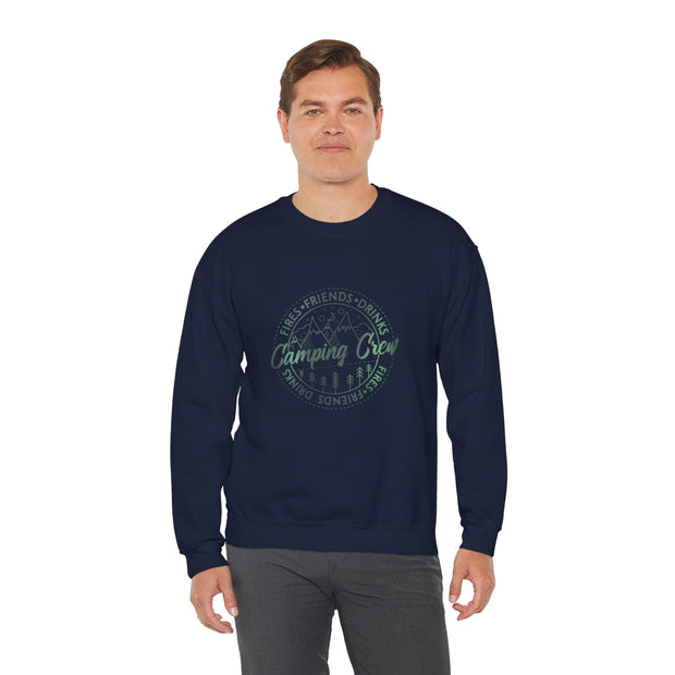 Camping Crew Unisex Heavy Blend™ Crewneck Sweatshirt