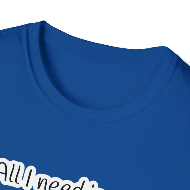 Books, Cat & Coffee Unisex Softstyle T-Shirt