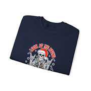 Festive Skeleton Unisex Heavy Blend™ Crewneck Sweatshirt