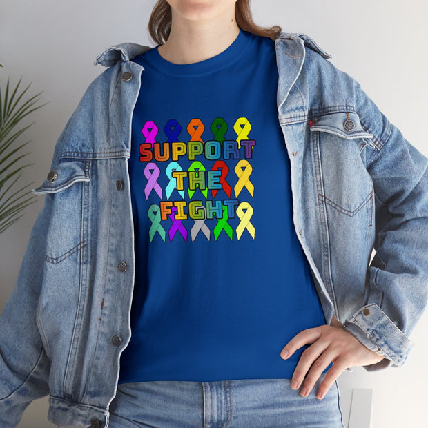 Support the Fight Unisex Heavy Cotton Tee