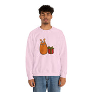 Christmas cat Unisex Heavy Blend™ Crewneck Sweatshirt