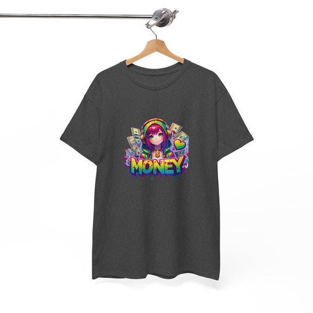 Graffiti Anime Girls Unisex Heavy Cotton Tee