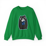 Christmas cat Unisex Heavy Blend™ Crewneck Sweatshirt