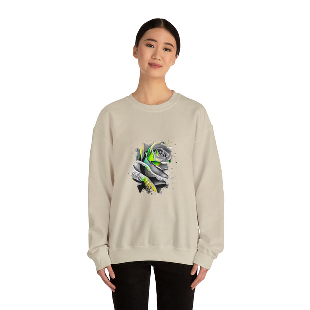 Rose Unisex Heavy Blend™ Crewneck Sweatshirt