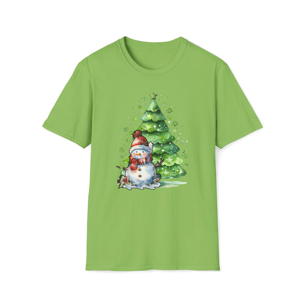 Snowman Unisex Softstyle T-Shirt