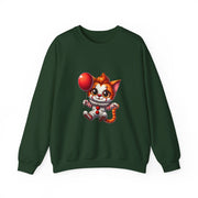 Horror Movie Cats Unisex Heavy Blend™ Crewneck Sweatshirt