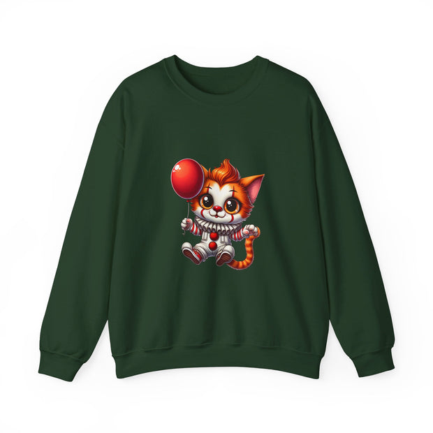 Horror Movie Cats Unisex Heavy Blend™ Crewneck Sweatshirt