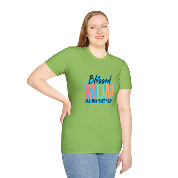 Blessed Mom Unisex Softstyle T-Shirt