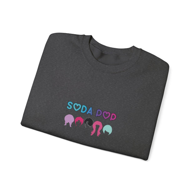 Colorful Soda Pop Sweatshirt - Unisex Cozy Pullover for Casual Wear, Gifts for Soda Lovers, Trendy Graphic Crewneck, Fun & Funky Apparel