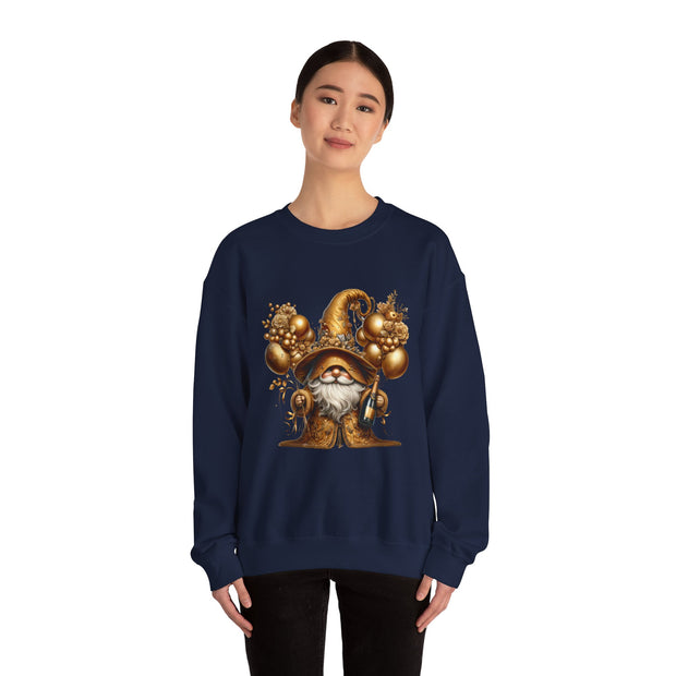 New Year Gnome Unisex Heavy Blend™ Crewneck Sweatshirt