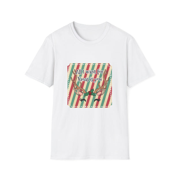Reindeer Unisex Softstyle T-Shirt