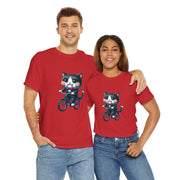 Horror Movie Cats Unisex Heavy Cotton Tee
