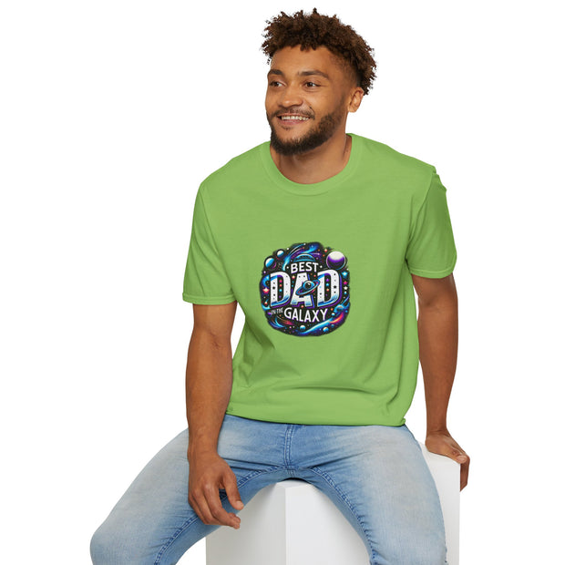 Best Dad in the Galaxy Unisex Softstyle T-Shirt