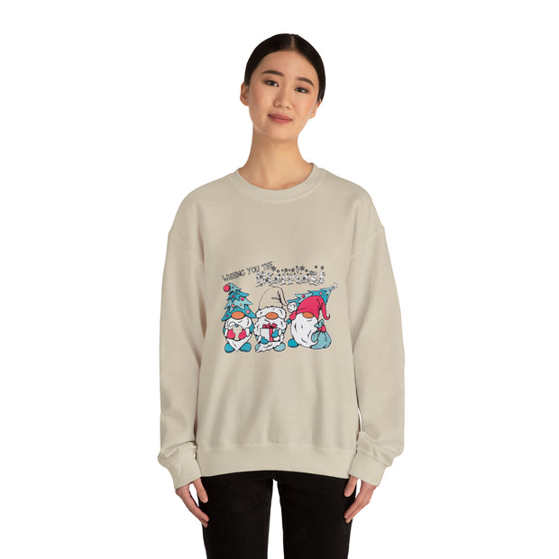 Gnome Christmas Unisex Heavy Blend™ Crewneck Sweatshirt