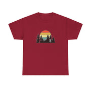 Retro Disc Golf Unisex Heavy Cotton Tee