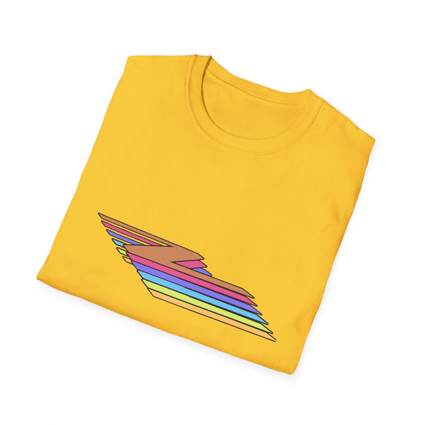 Z Striped Unisex Softstyle T-Shirt