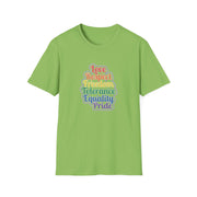 Love Respect Freedom Unisex Softstyle T-Shirt