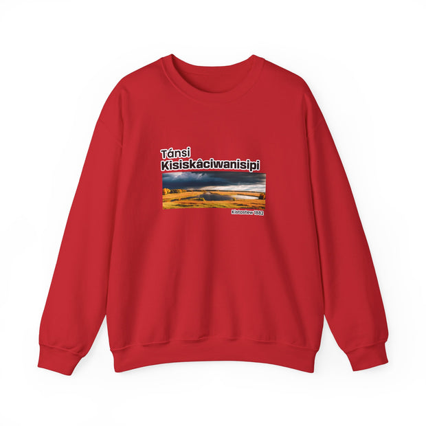 Tánsi Cree Saskatchewan Unisex Heavy Blend™ Crewneck Sweatshirt