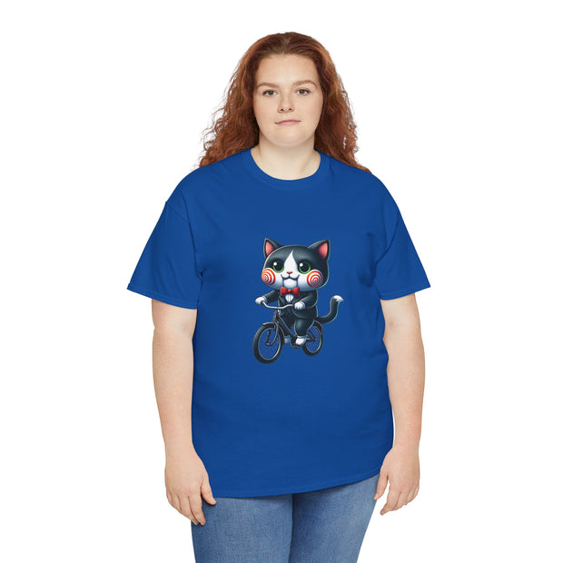 Horror Movie Cats Unisex Heavy Cotton Tee