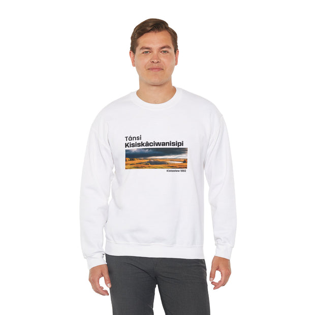 Tánsi Cree Saskatchewan Unisex Heavy Blend™ Crewneck Sweatshirt