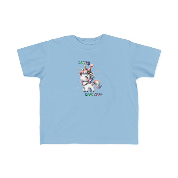 New Year Unicorn Toddler's Fine Jersey Tee