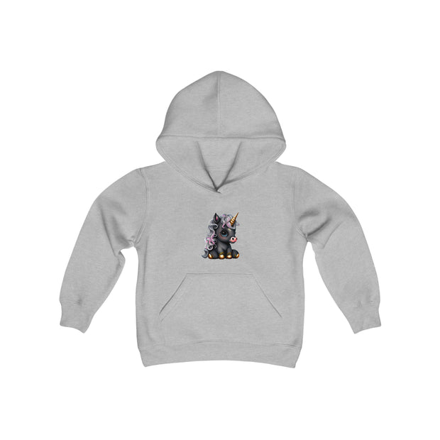 Unicorn Youth Heavy Blend Hooded Sweatshirt