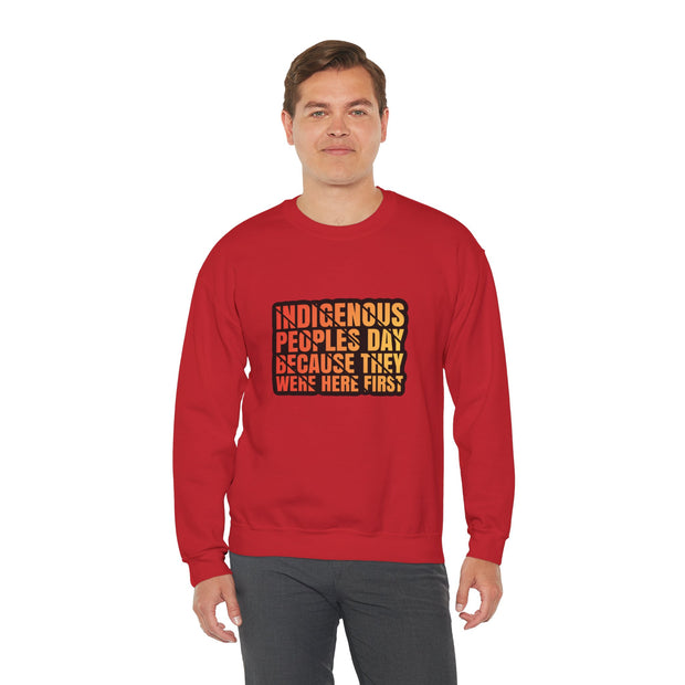 Indigenous Peoples Day Unisex Heavy Blend™ Crewneck Sweatshirt