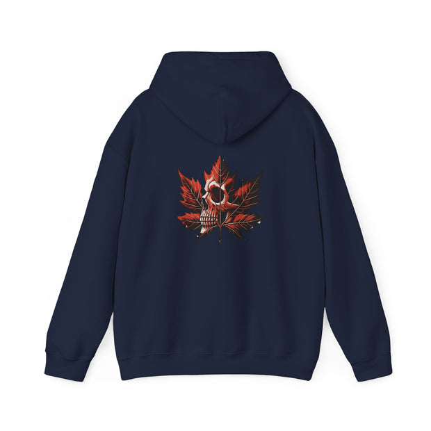 Maple Leaf Skull Unisex Heavy Blend™ Hooded Sweatshirt
