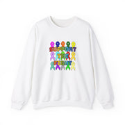 Support the Fight Unisex Heavy Blend™ Crewneck Sweatshirt
