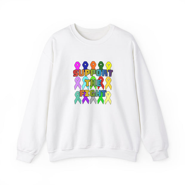 Support the Fight Unisex Heavy Blend™ Crewneck Sweatshirt