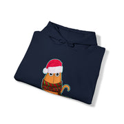 Christmas cat Unisex Heavy Blend™ Hooded Sweatshirt