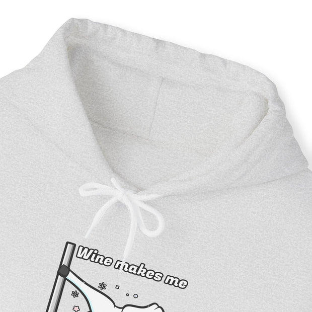 Unicorn Wine Unisex Heavy Blend™ Hooded Sweatshirt