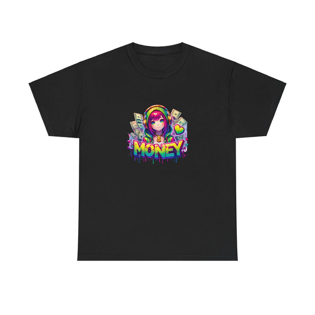 Graffiti Anime Girls Unisex Heavy Cotton Tee